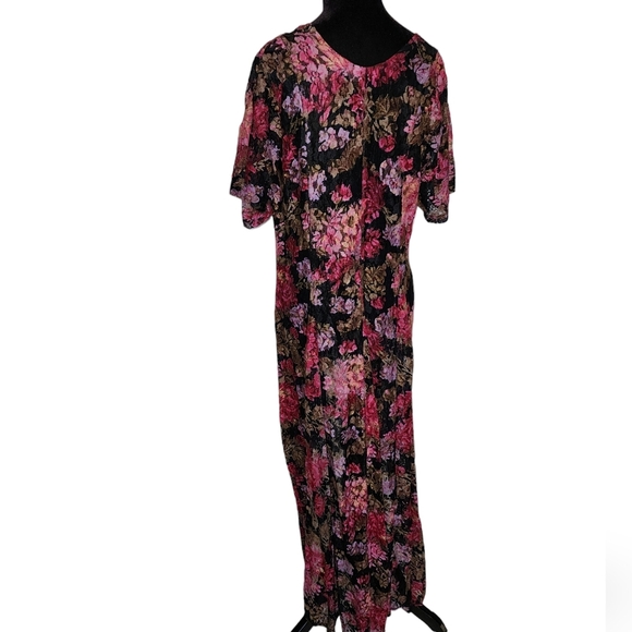 Vintage lace floral high low dress - Picture 10 of 13